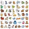 50Pcs Cute Animal Graffiti Stickers Kids Toy Fridge Phone Case Wall Room Cartoon Diy Aesthetic Vinyl Decor Children Girls
