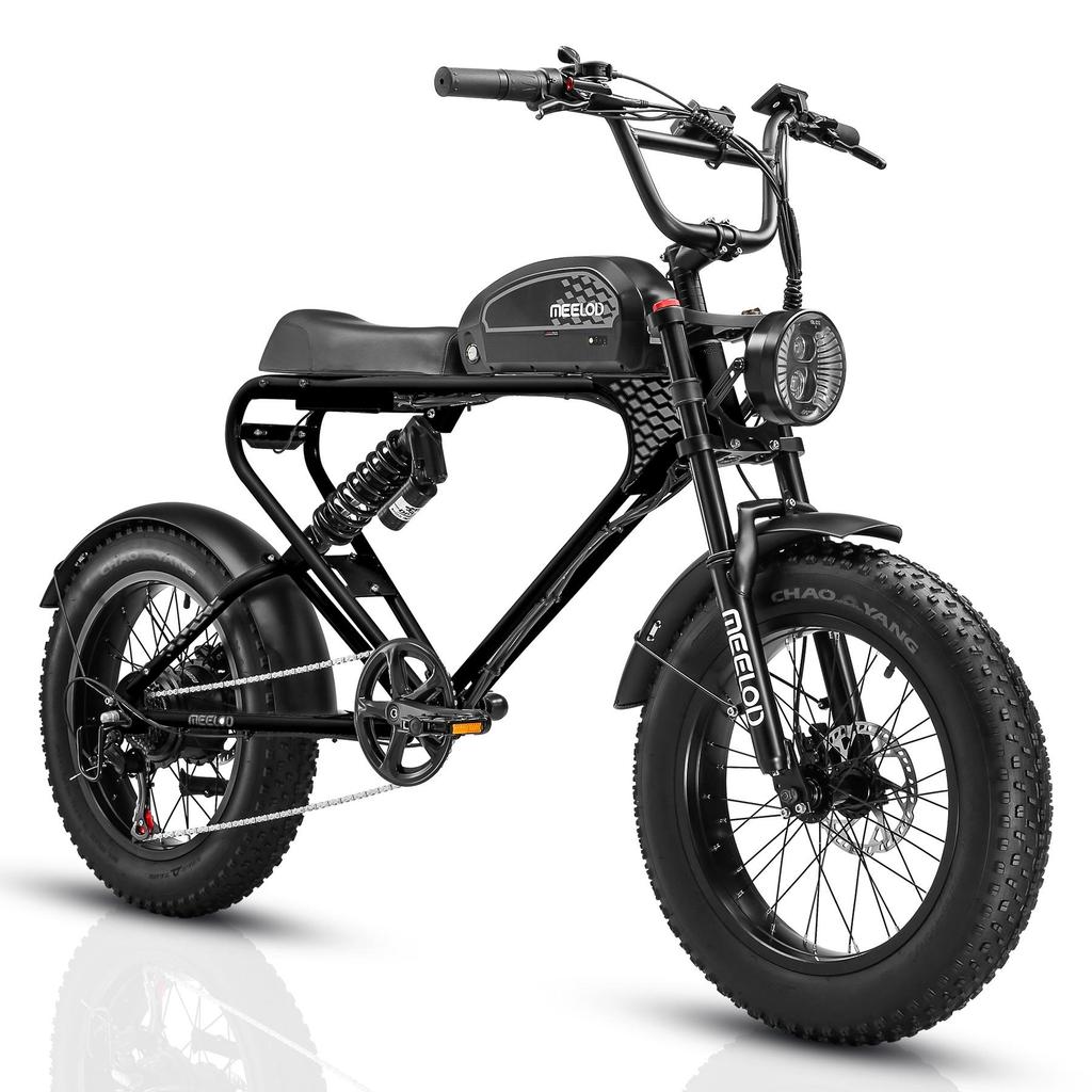 MEELOD DK300 PLUS 20" Bicicletta Elettrica Stile Scooter Retrò Batteria 48V 20Ah