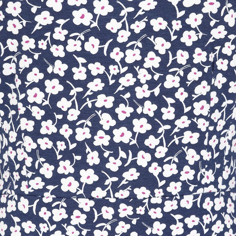 Lazy Jacks Womens/Ladies Buttercups Tie Back Long-Sleeved Midi Dress