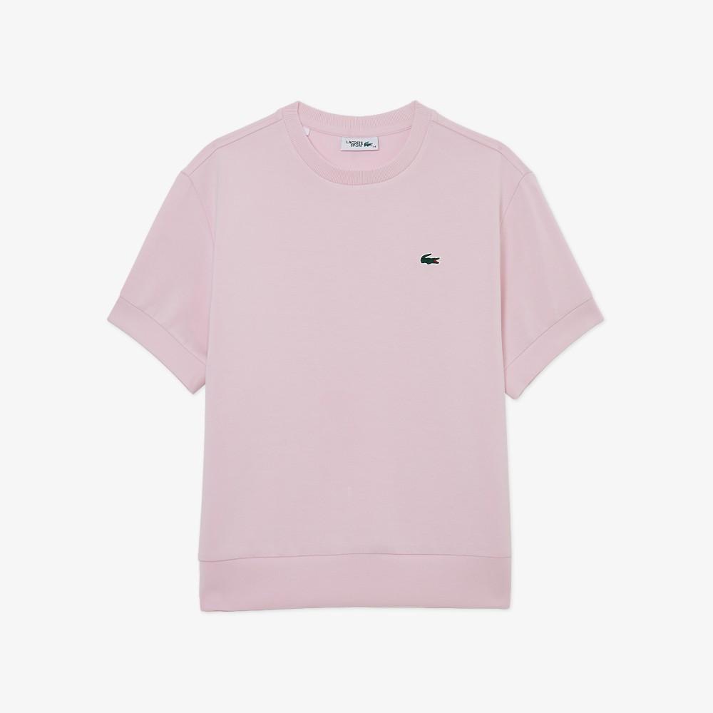 [Lacoste] Women's Light Jersey Setup Crewneck Sweatshirt SF799E-56GZ4H