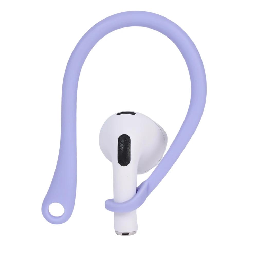 1-6Pairs Silicone Ear Hooks for Apple AirPods Pro Accessories Anti-fall Bluetooth Earphone Holder for AirPods 3 Sports Earhooks