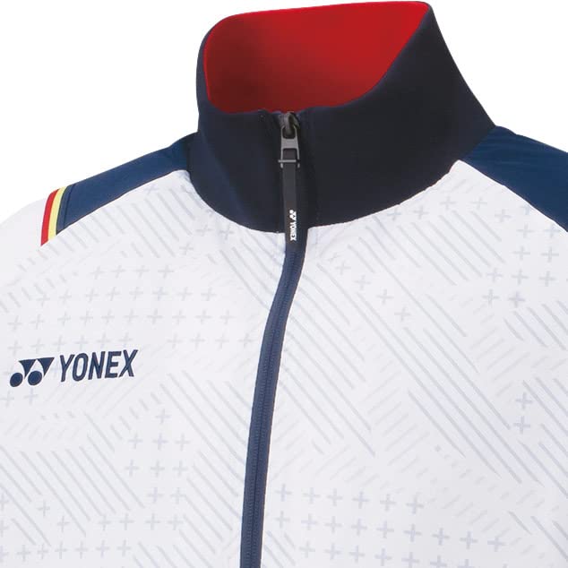 Yonex Lined Wind Warmer Shirt White M (011)