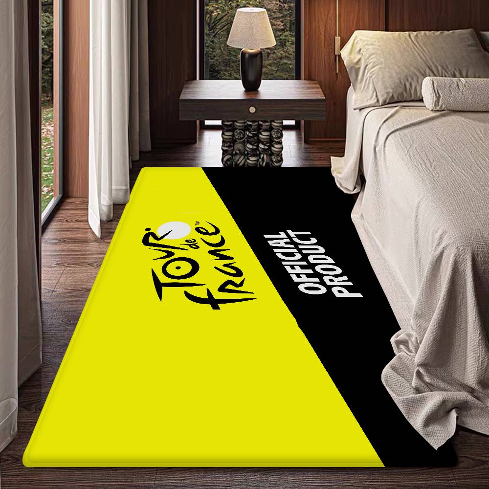 T-Tour De France Room Mats Retro Multiple Choice Living Room Kitchen Rug Non-Slip Welcome Rug