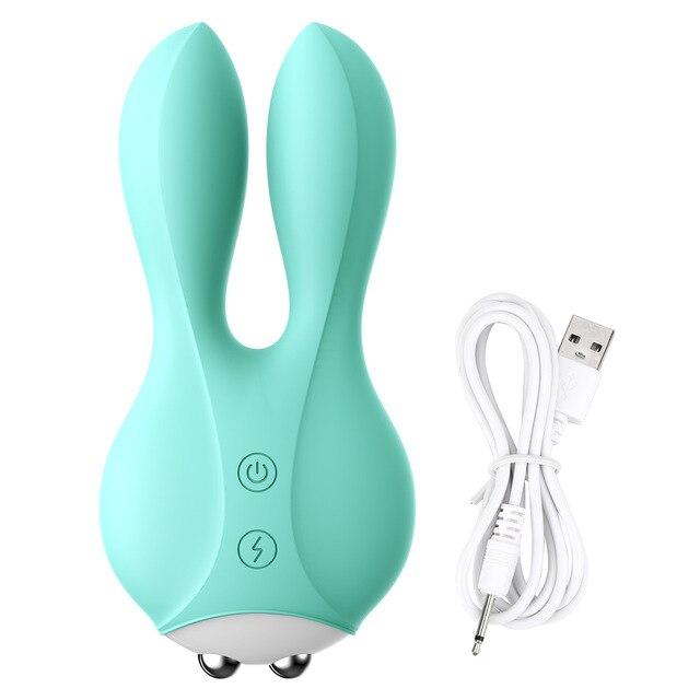 Rabbit Electric Shock Clitoris Stimulator Vibrators For Women Vagina Massager Anal Plug Female Masturbator Sex Toys Adults Shop