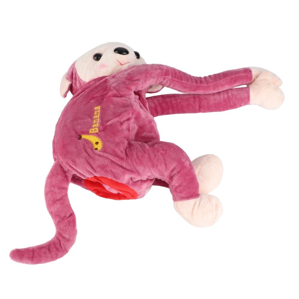 Plush Plush Monkey Tissue Box 50*29cm Cute Car Interior Accessory Family Vehicle Daily Travel Use