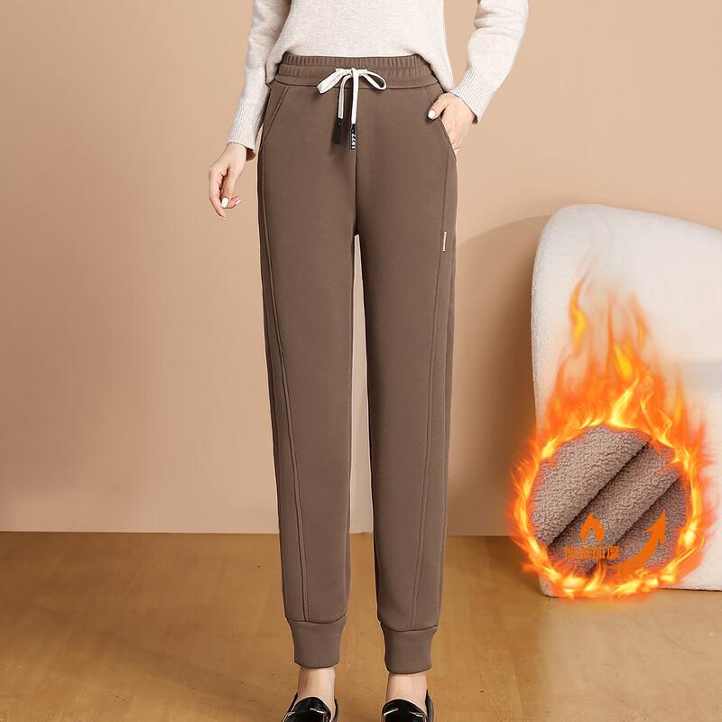 

YUZHAOLIN Women s Fleece-Lined Winter Casual Pants 3XL