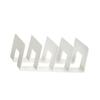 Clear Purse Organizers with 4 Compartments Accessory for Closet Shelf and Display Stand Storage Solution Household Use