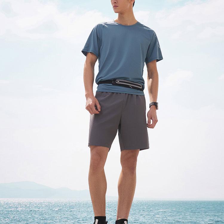 Anta Running Collection Running T Shirt Men's Morning Light Blue 152425103-3