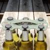 Stojan na pivo Nosič nápojů Držák na 6 lahví Přenosný bar KTV Stojan na pivo Víceúčelový držák na kelímky na BBQ párty