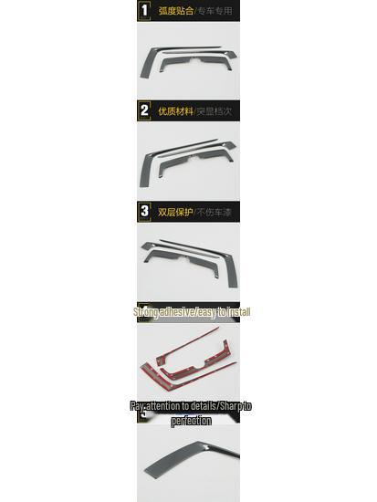 GL8 Center Console Button Decoration Stickers - Fits 17 Models