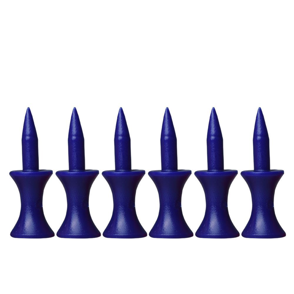 Wheel-Shaped Multi-Color Golf Plastic Spikes & 20mm Ball Tees (Bulk Pack)