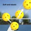 Bright Colors 74MM Pickleball High Visibility Pickleball Training Ball  Practice Accessories