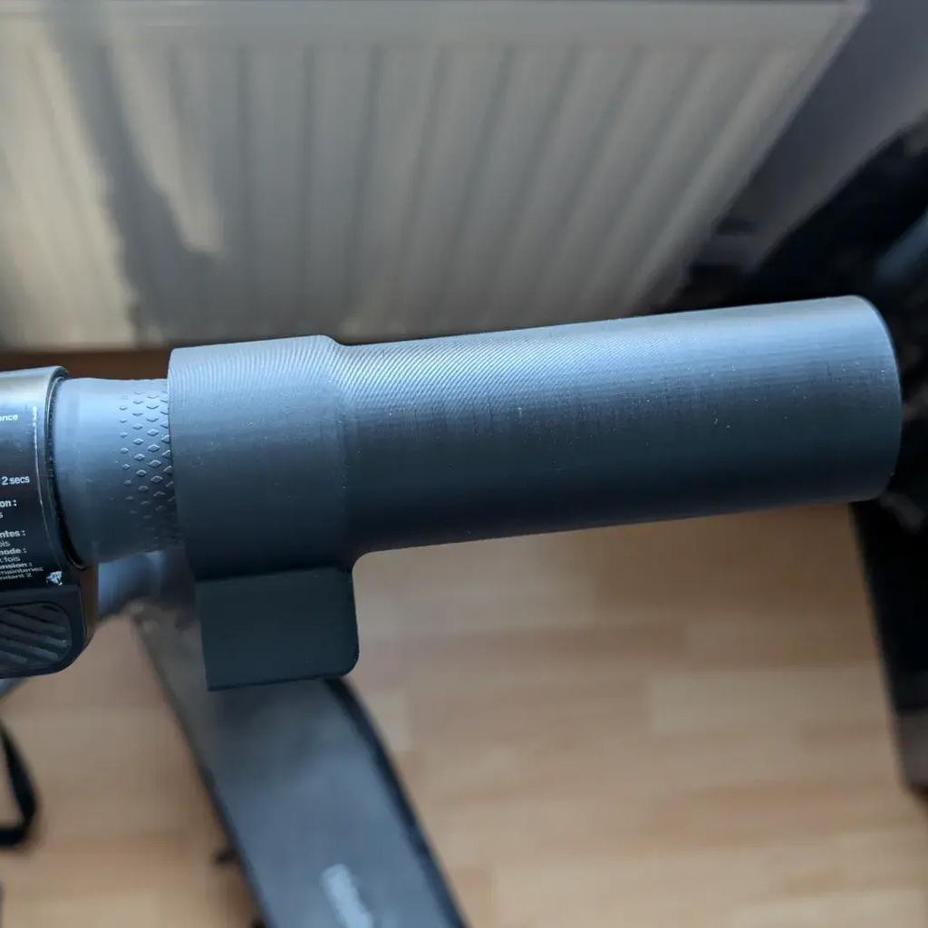 3D-printat Styrehandtag med Gashandtag för Tumme Skyddande Cover för Elscooter Handtagshylsa Tillbehör