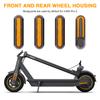 4 stücke Vordere Hinterräder Abdeckung Reifen Naben KAPPE Schutzhüllen Reflektierende Aufkleber für M365 Pro 2 Elektrische Roller