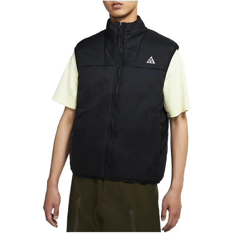 Nike Vests Men's Black Stand Collar Thin Other CV0685-010