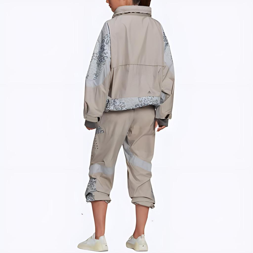 Adidas Training Casual Comfortable Long Sleeve Jacket Women Jacket Brown GL4143