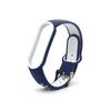 For Xiaomi Mi Band 5 4 3 6 Strap Double Color Silicone Wristband Bracelet Replacement For Xiaomi Band 4 MiBand 3 5 6 Band Straps
