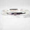 [Pre-owned] TIFFANY 925 Diamond Stacking Band Ring / Size 12 / J60-4