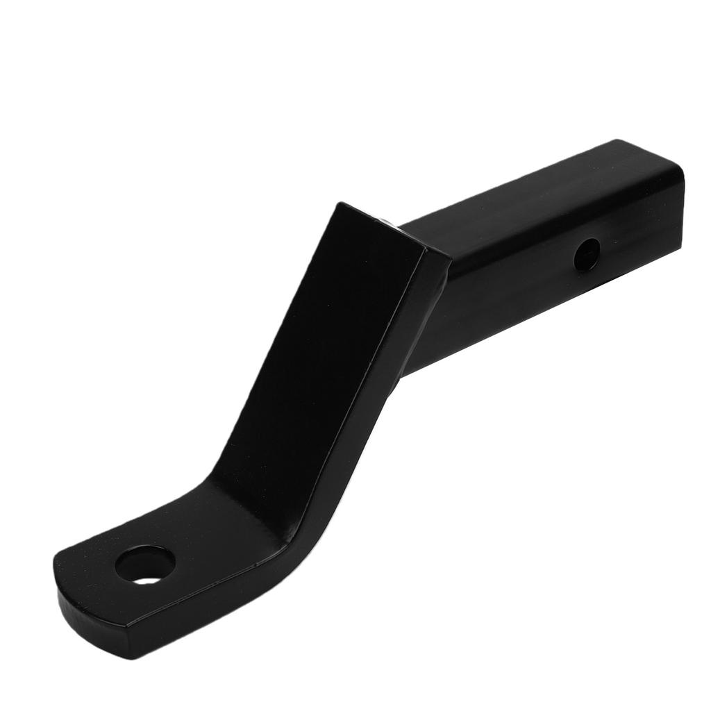 Trailer Hitch Ball Mount 4 Inch Drop High Strength Black Powder Finish Carbon Steel Towing Ball Mount