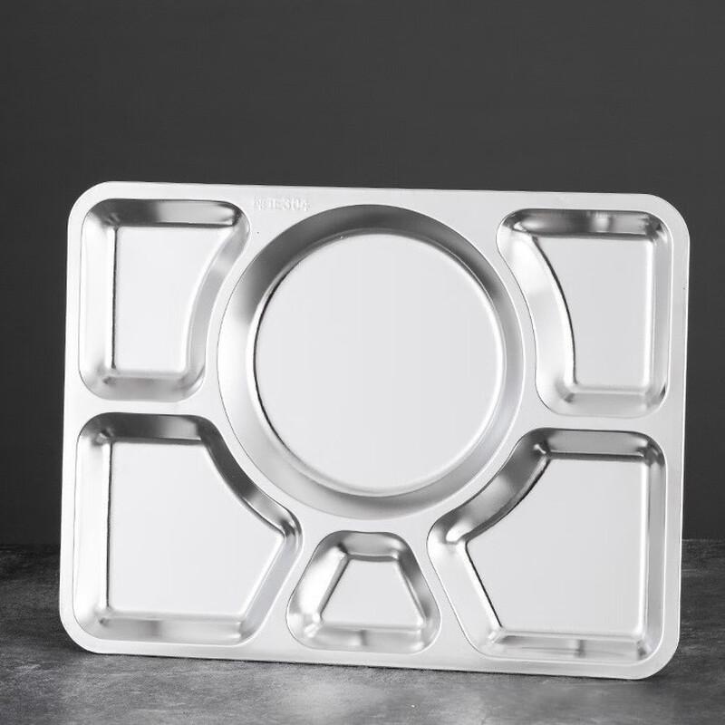 LIJIA FITMENT Stainless Steel Divided Meal Tray