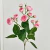 12 Head Artificial Peony Flower Bouquet Realistic Faux Silk Peony Floral Arrangement for Home Wedding Table Decoration