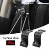 2Pcs Car Interior Portable Seat Back Hooks For Lancer Mirage Pajero Ralliart Jinxuan Lancer Ex Galant Attrage Pajero