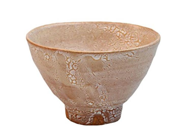 

Чаша для матча Хаги с кожей сливового цвета Хаги от 62090 Тору, бежевый