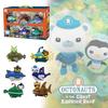 6pcs The Octonauts Toys Car Figure Barnacles Peso Kwazii Crew Car Toy Gift Kids