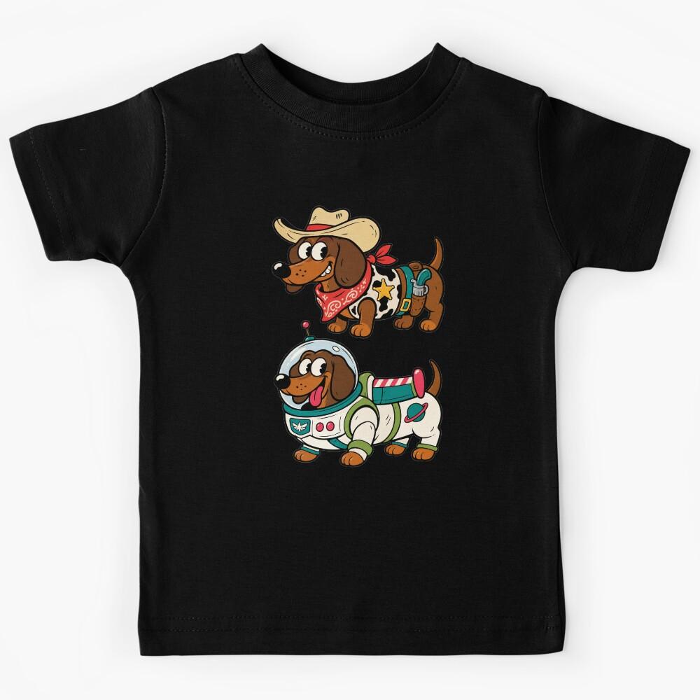 Sausage Dog Story Kids T-Shirt 130