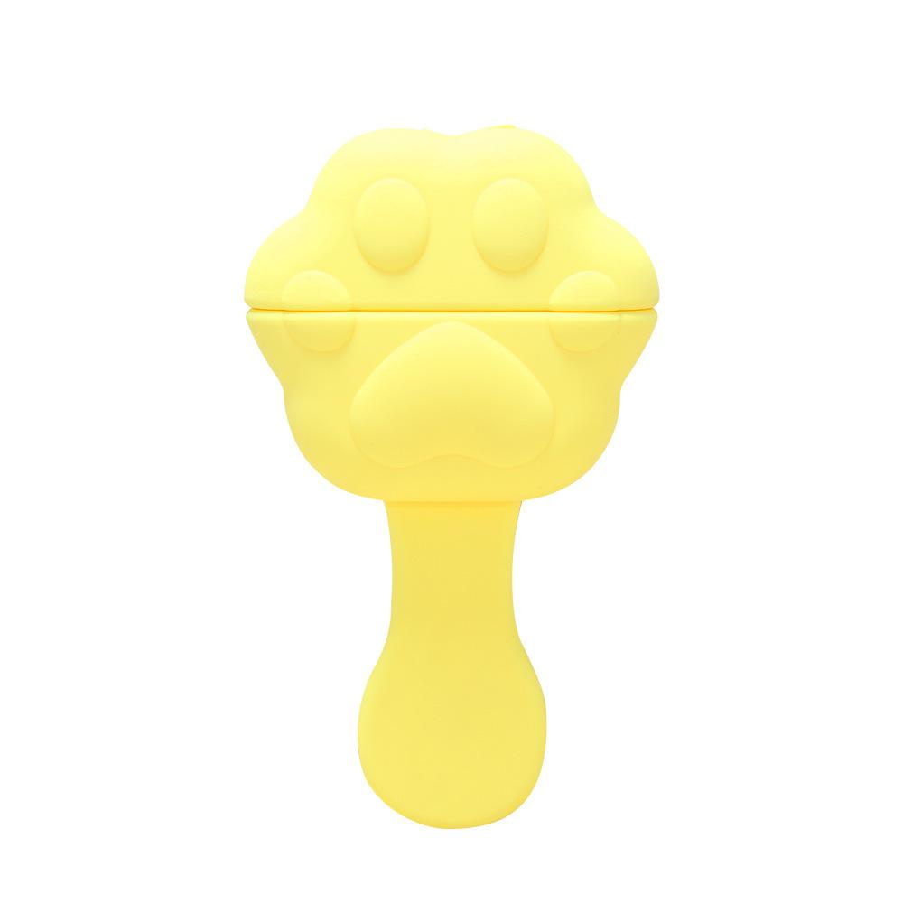 

Silicone Ice Cube Roller Face Massager Shrink Pores Eye Puffiness Ice Facial Roller Beauty Ice Ball Mold Massage Skin Care Tool жёлтый