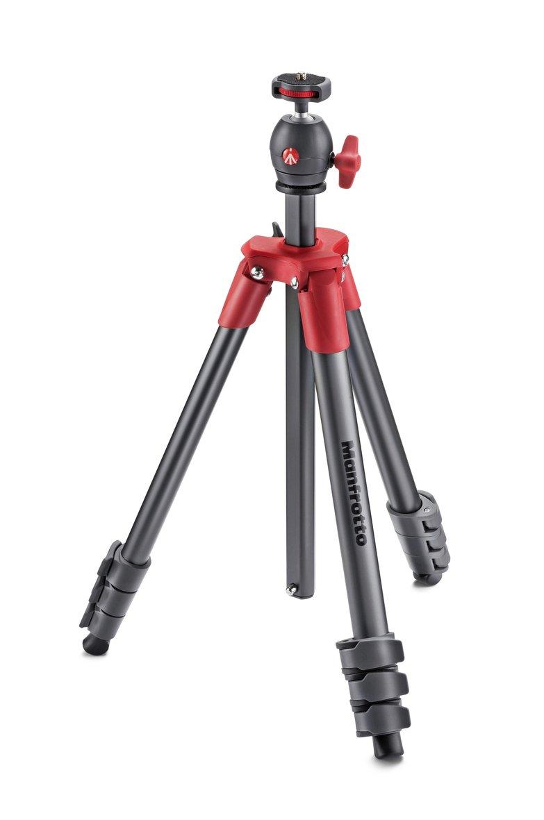 

Manfrotto Штатив COMPACT Light Фотонабор Алюминий 4 секции Красный MKCOMPACTLT-RD