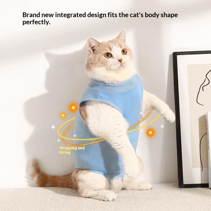 1Pcs New Adjustable Cats Surgery Recovery Suit For Small Medium Dog Cat Vest Recovery Suit Anti Licking Wounds Recovery Clothes