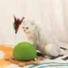 Interactive Sisal Cat Scratching Ball Wear-Resistant Cat Scratch Pad  Relieve Boredom