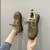 Women's New Cotton Shoes, Retro Style, Thick Sole, Padded Soft Sole, Flat Heel