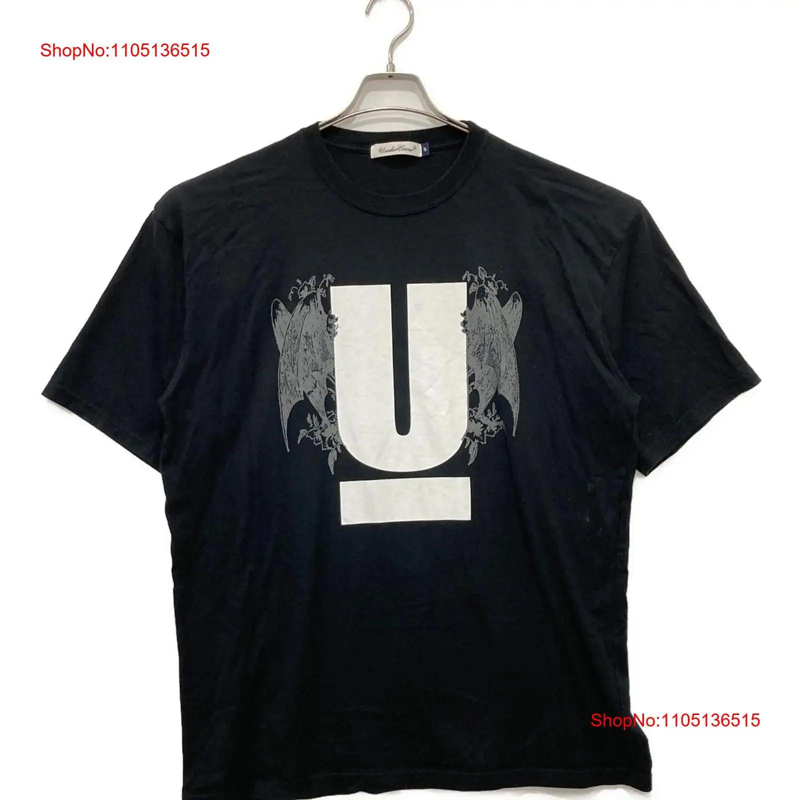 

UNDERCOVER T shirt Size 5 Black Men UC1E3807 vintage Washed Casual Unisex Soft streetwear Versatile fashion homme Slightly 5XL різнокольоровий