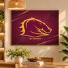 5D Diamond Painting Brisbane Broncos DIY Full Drill Diamond Art Kit Home Decoration