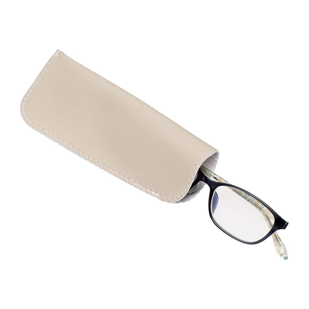 Pearl Reading Glasses Blue Light Blocking Anna Emilia UV Protection Clear Lenses Floral Pattern Black 1.5 Women's AE-AN-002