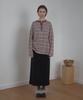 Poeteuseoul Velor Long Skirt_Black