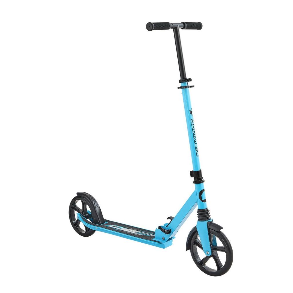 Kick Scooter for Kids Ages 8+, Teens & Adults, 2-Wheel Toddler Scooter with Adjustable Height Handlebar, Wide Anti-Slip Deck, Foldable Lightweight for