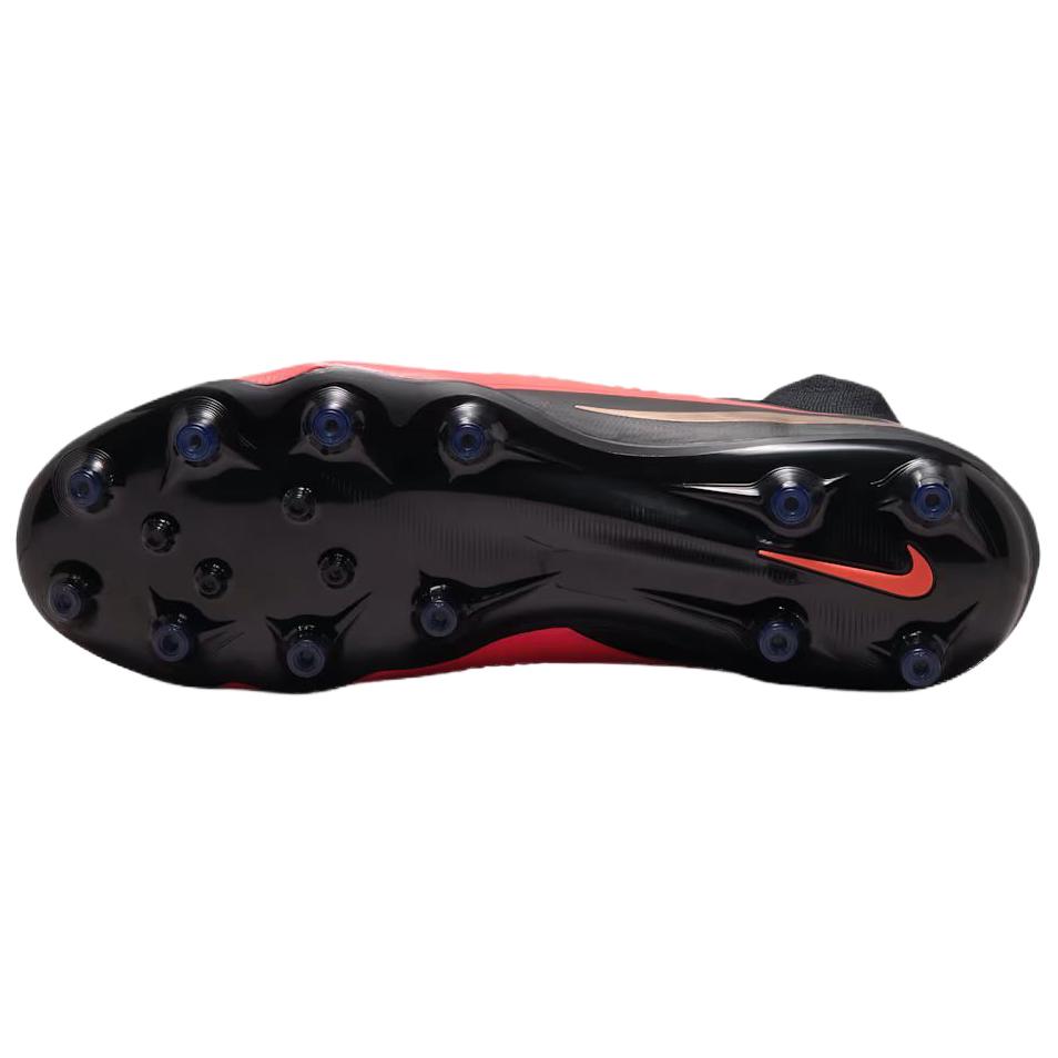 Nike Phantom 6 High Pro Artificial-Grass Bright Crimson Black Blur Unisex Cleats Red IV6174-600