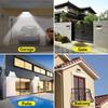 248 LED Outdoor Solar Power Lights Motion Sensor 3 Modes Waterproof Security Flood Lights for Pathway Garden Garage Lamp