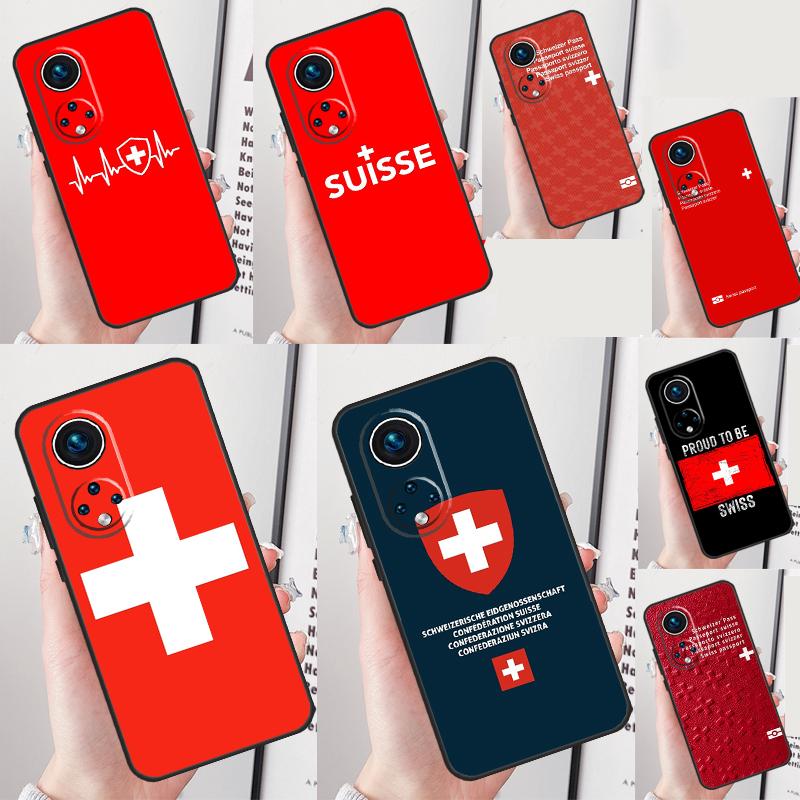 Switzerland Swiss Flag Case For Honor Magic 7 Pro 5 6 Lite Honor 200 Pro 50 70 90 X8b X9a X8a X8 X9 X9c X9b Cover