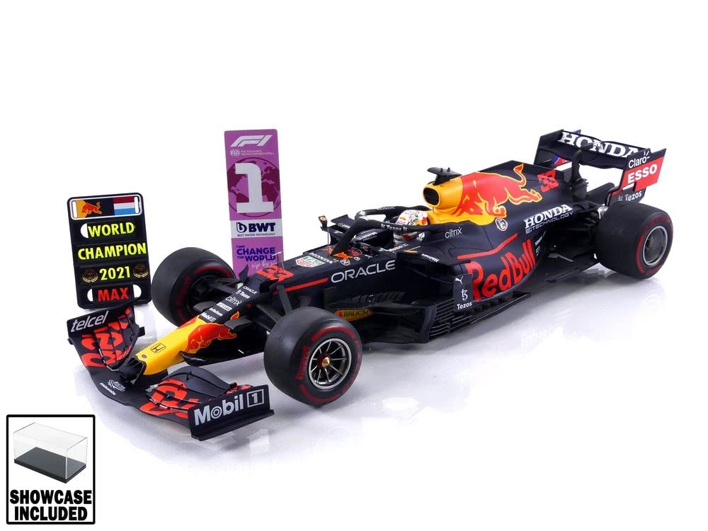 

Spark Red Bull RB16B Победитель Гран-при Абу-Даби Чемпион мира 2021 - - - 1/18.