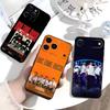 Musik B-Groß T-Zeit R-Rush Handyhülle Für iPhone 17,16,15,14,13,12,11 Plus,Pro Max,XS,Weiche Schwarze Hülle