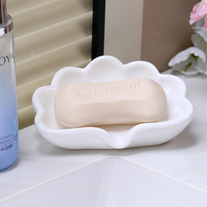 Muschel Seifenschale - Badezimmer Seifenhalter - Seifen- und Lotionenablage - Kreativer Seifenständer - Seifenschale