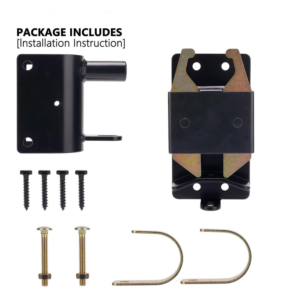 Heavy Duty Two-Way Stainless Steel Gate Latch for Fence and Rail Enclosures