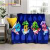 Cartoon Bubble Bobble Puzzle Bobble Retro Game Soft Flannel Blanket for Beds Bedroom Sofa Picnic,Throw Blanket Outdoors Leisure