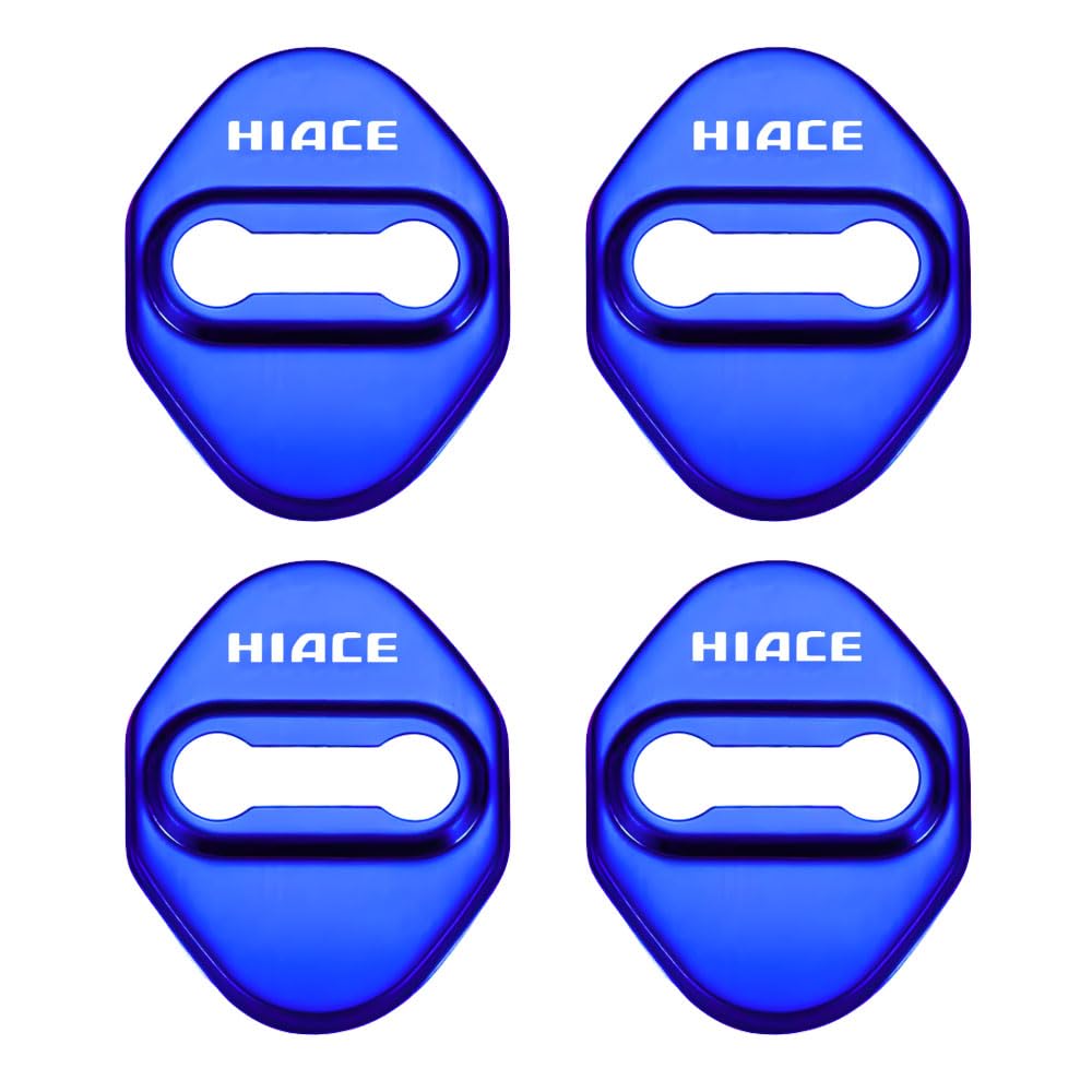 SAWAKAKI Hiace Van 200 Series Exclusive Design Door Striker Cover One Size синий