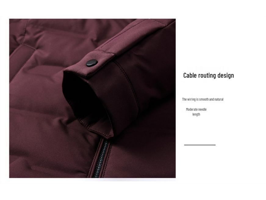 2025 Winter Men's Lightweight 80% Down Fashion Jacket - Trendy Casual Wear for All Ages