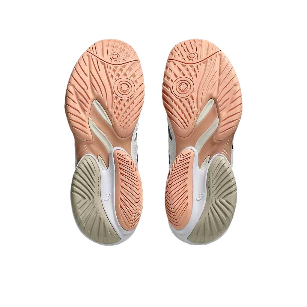 Asics Court FF 3 Lace-Up Thick Sole Round Toe Low-Top Tennis Shoes Women Sneakers 1042A220-108